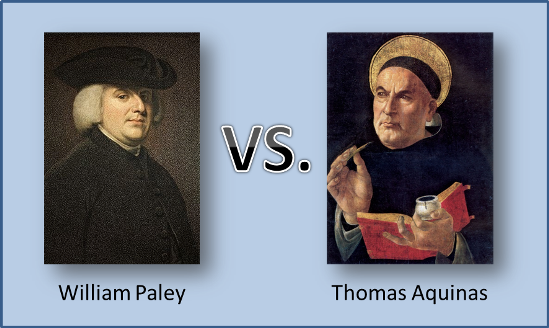 Paley vs Aquinas